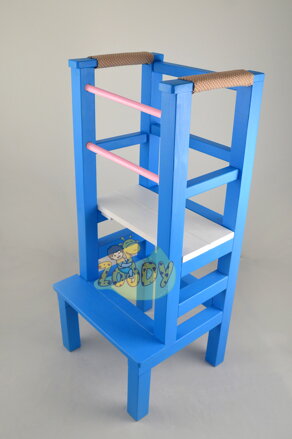 Modrý pastel learning tower
